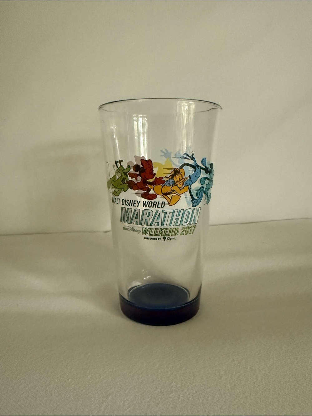 Disney Marathon Weekend 2017 Collectible Pint Glass